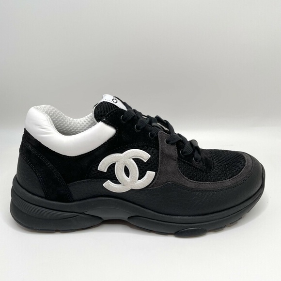 chanel mesh sneakers